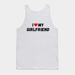 I love my girlfriend - I heart my girlfriend Tank Top